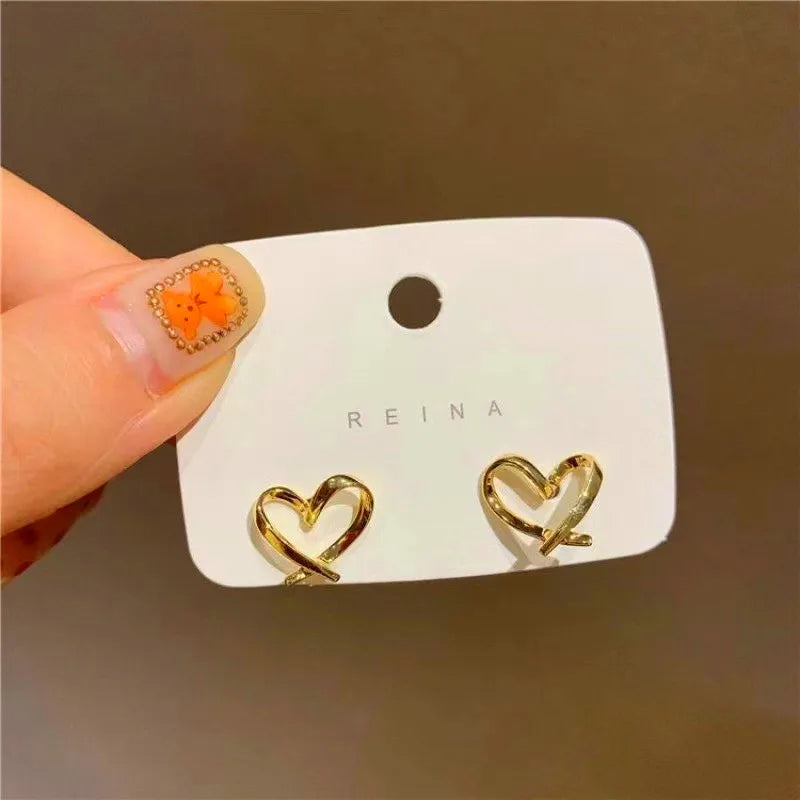 Bella Heart Studs