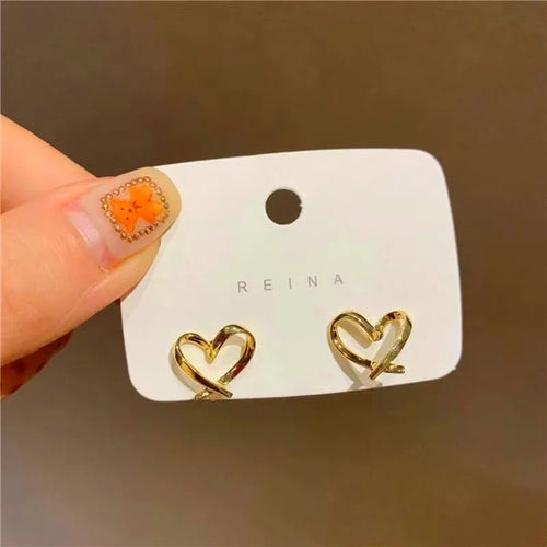 Bella Heart Studs
