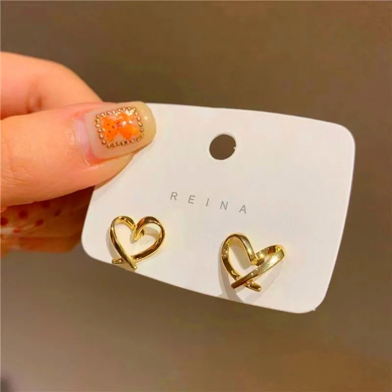 Bella Heart Studs