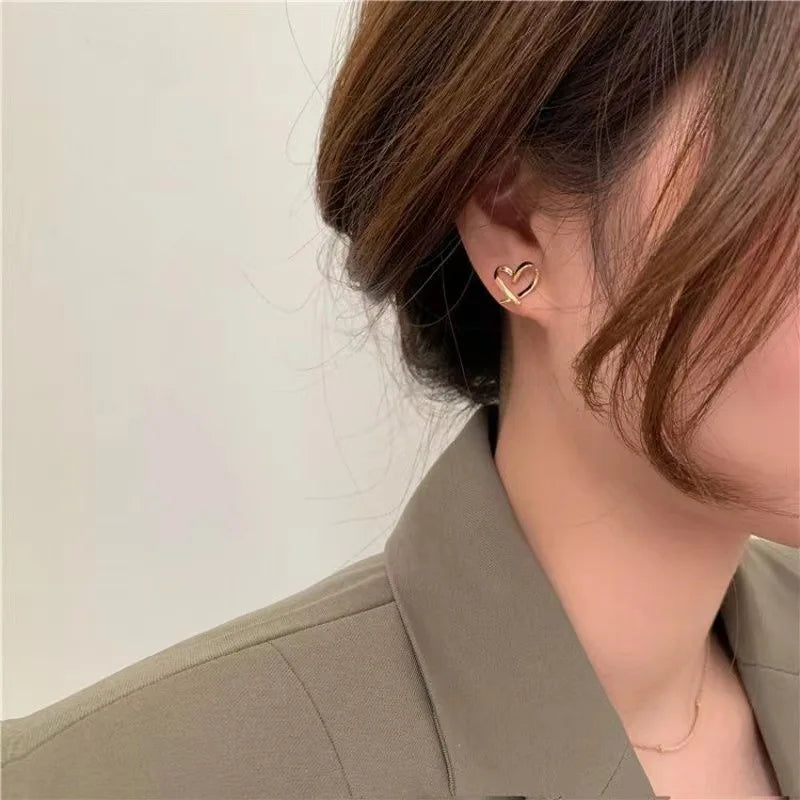 Bella Heart Studs